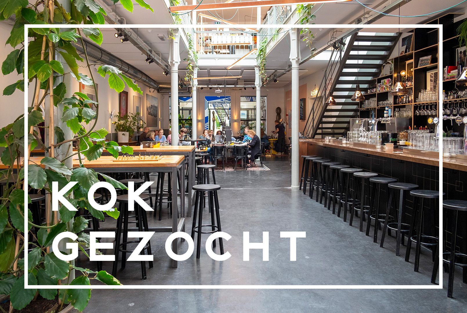 Kok gezocht | Restaurant Het Magazijn | Dordrecht onder één dak