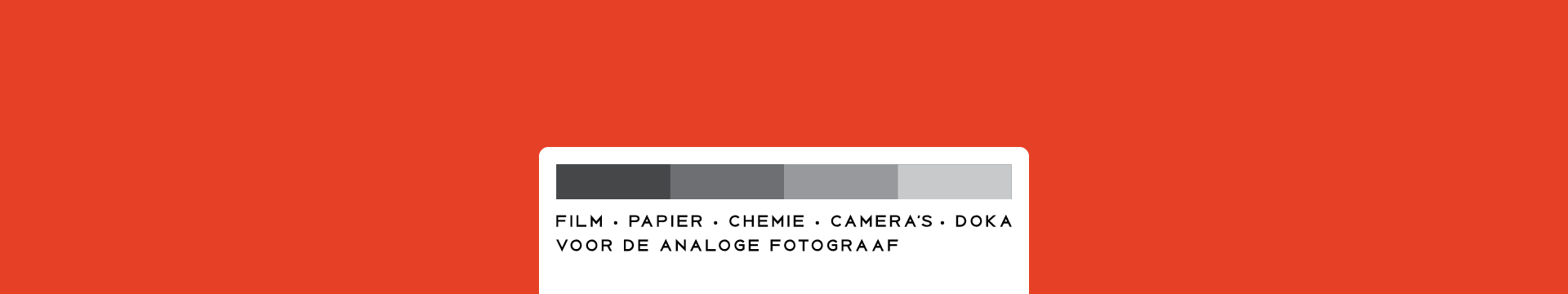 FotoFilmFabriek | Film, papier, chemie, camera's en doka voor de analoge fotograaf